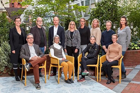 Några av Åklagarmyndighetens medieåklagare år 2019 (Foto: Thomas Carlgren)