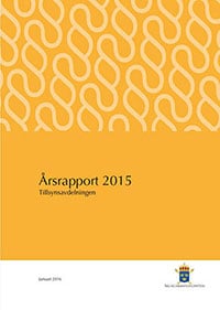Tillsynsavdelningens årsrapport 2015