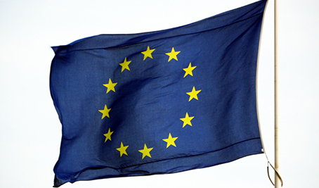 EU-flaggan. 