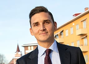 Bild på Kristoffer Magnusson, kammarchef i Falun