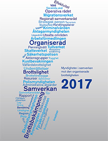 Rapport "Myndighetsgemensam satsning mot den organiserade brottsligheten 2017"